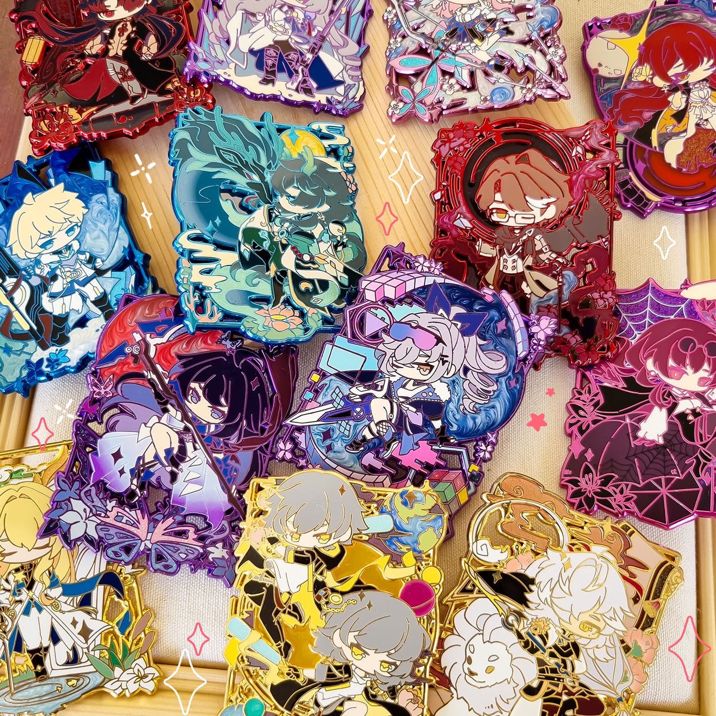 Honkai StarRail - Deluxe Pins