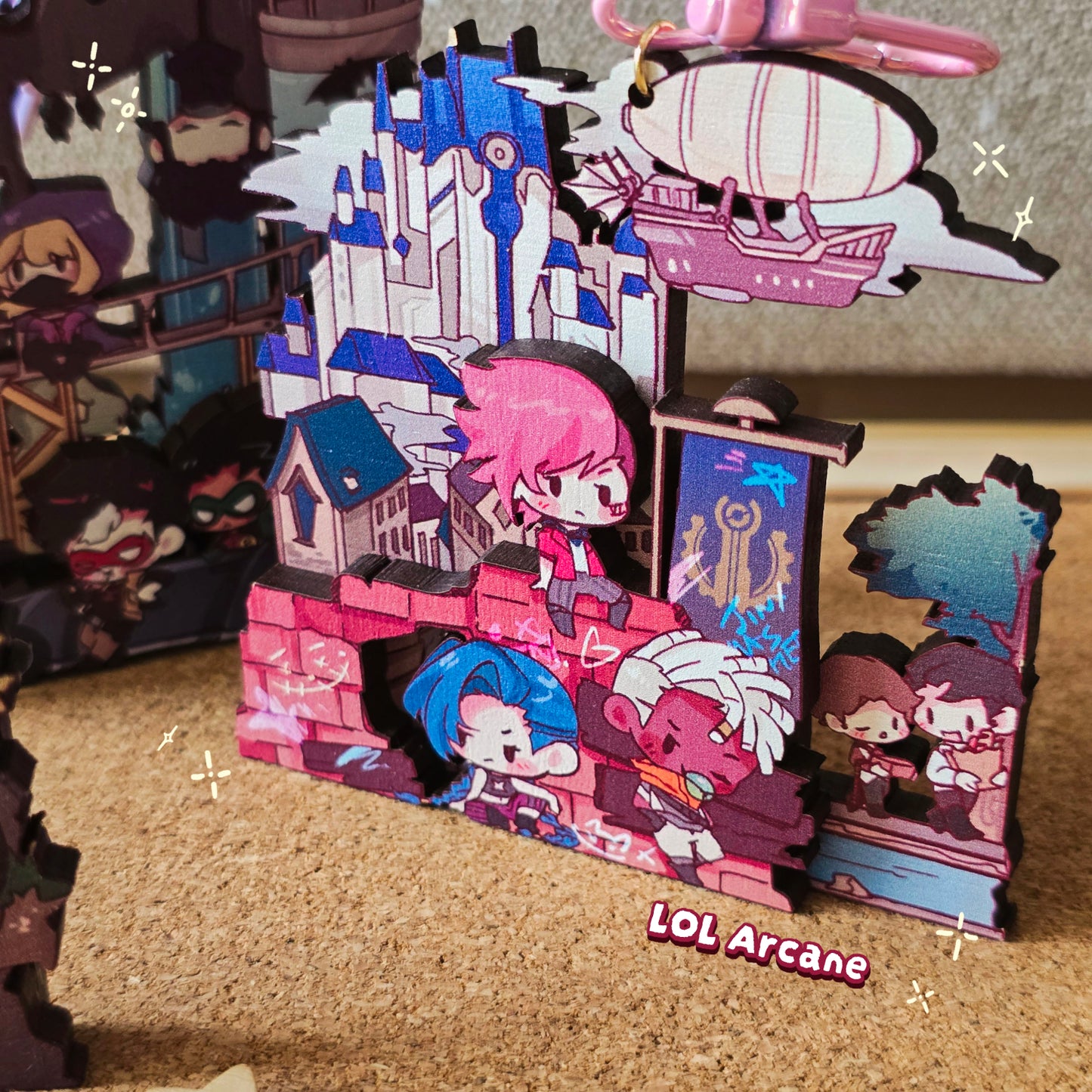 Multilayer Wooden Charm - Various Series Part 2