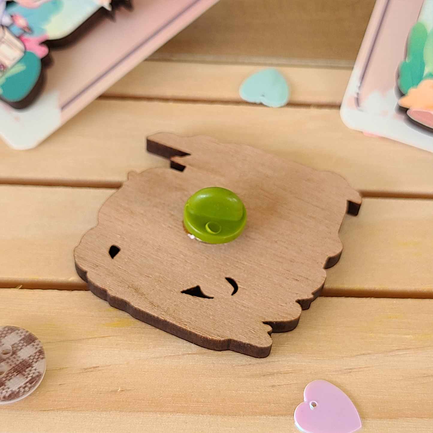 BTS In The Soop - Wooden Pins and Stickers