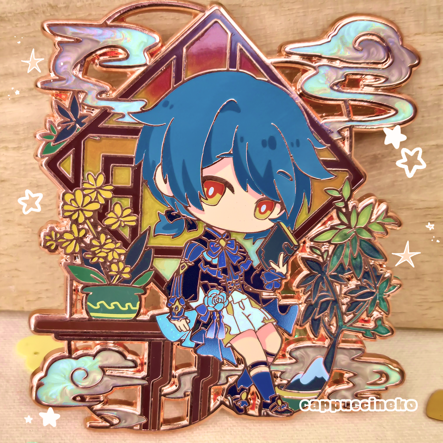 Genshin Impact Deluxe Enamel Pin