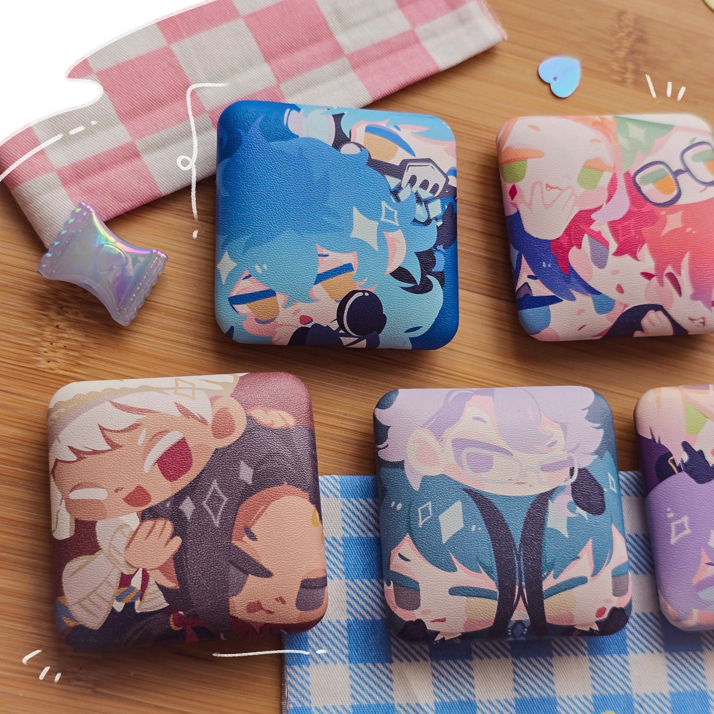 TWST - Squishy PU Button Badge