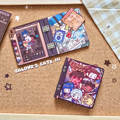 Multilayer Wooden Pin/Magnet Book Series
