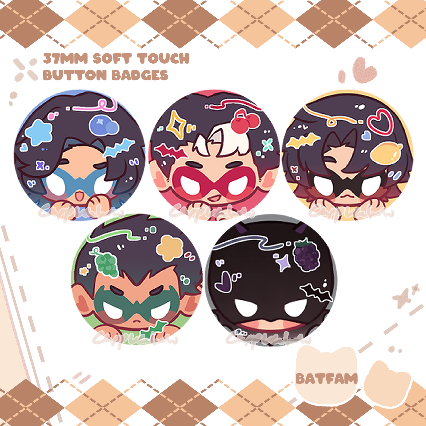 [PRE-ORDER] Mini Candy Button Badges