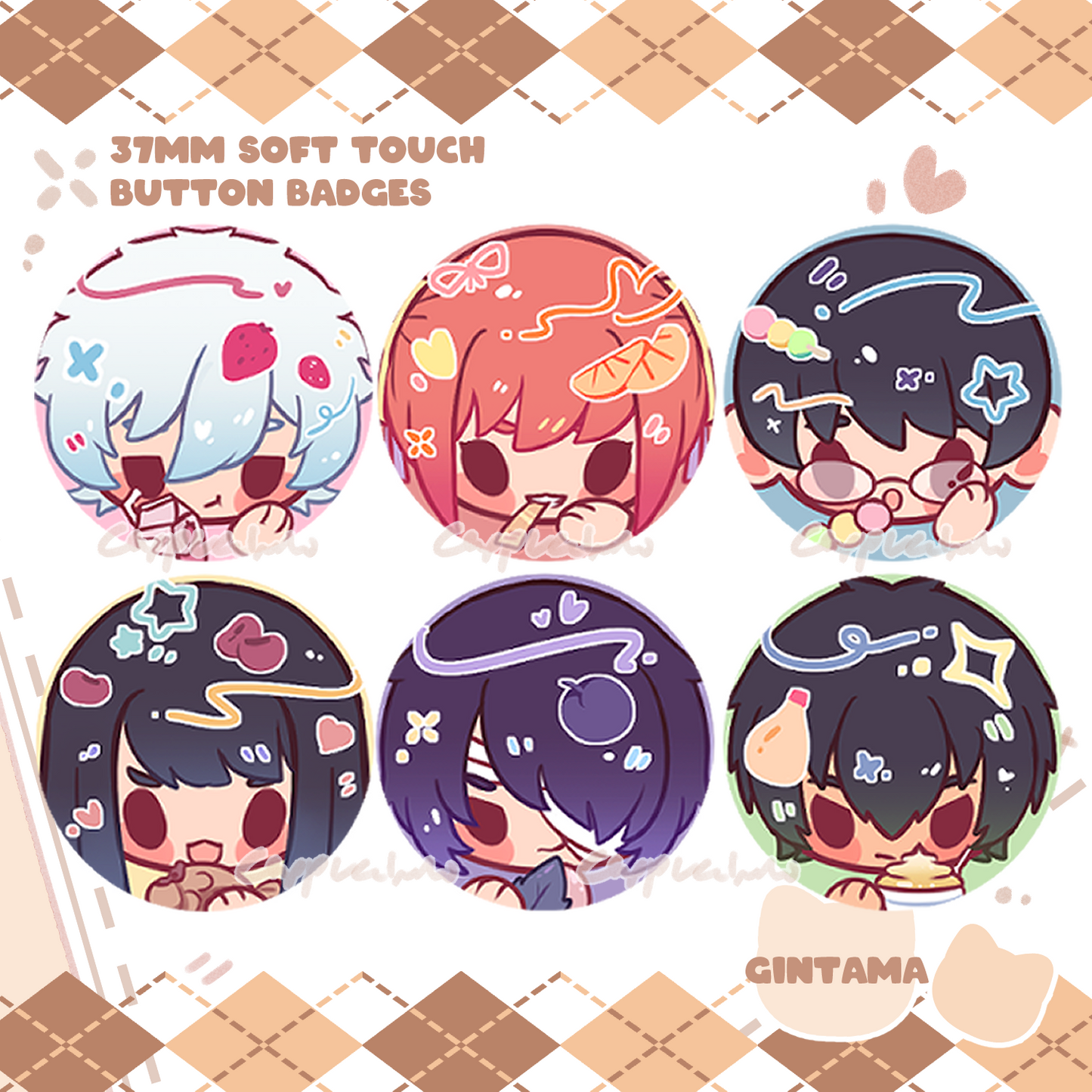 [PRE-ORDER] Mini Candy Button Badges