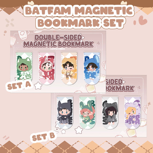 Batfam Magnetic Bookmark Set