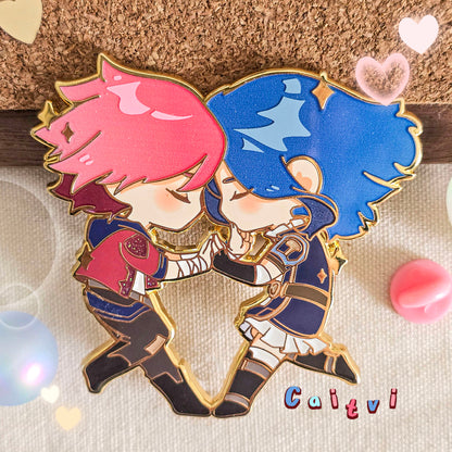 Caitvi Deluxe Enamel Pin