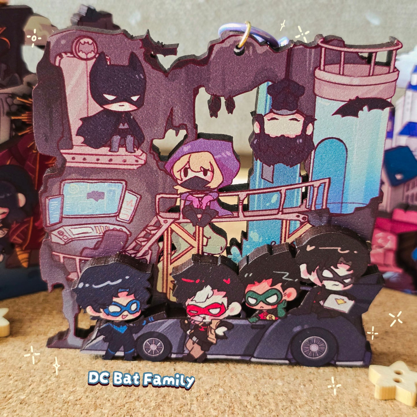 Multilayer Wooden Charm - Various Series Part 2