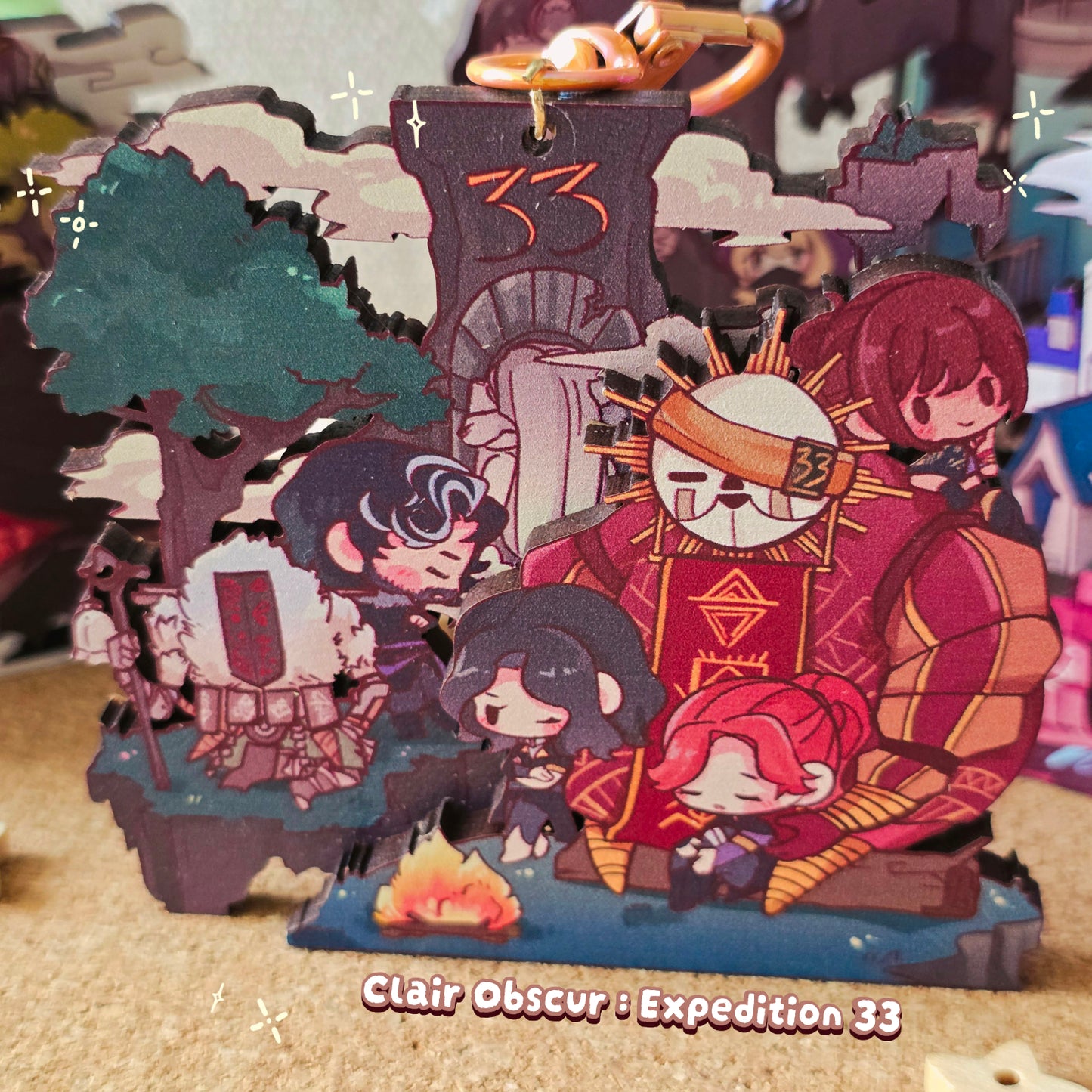 Multilayer Wooden Charm - Various Series Part 2