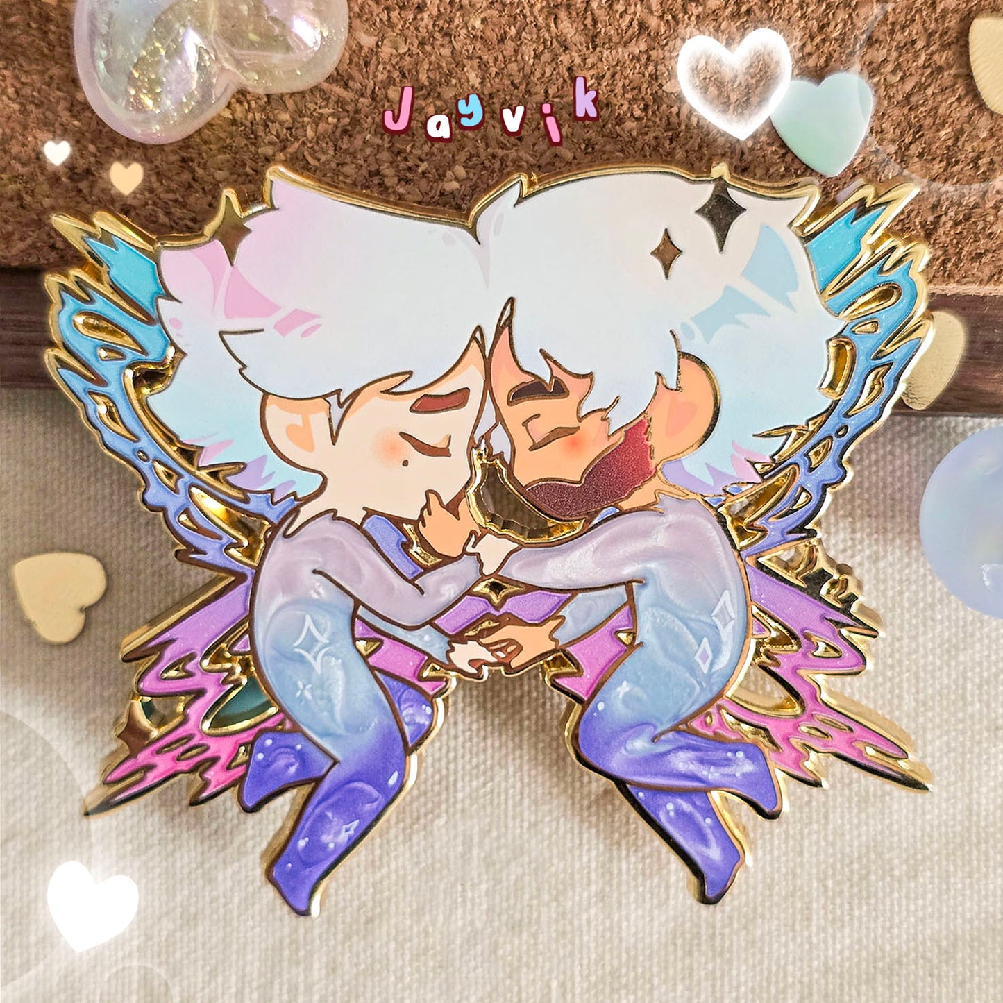 Jayvik Deluxe Enamel Pin