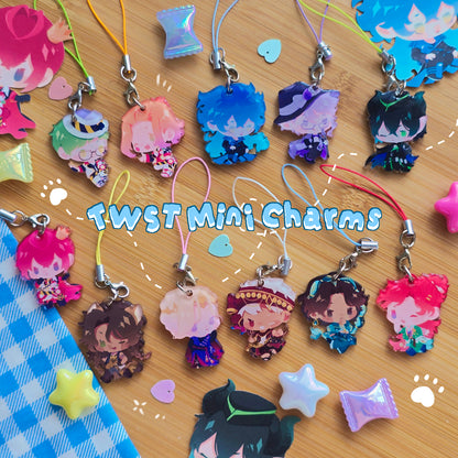 TWST - Mini Phone Charms & Stickers
