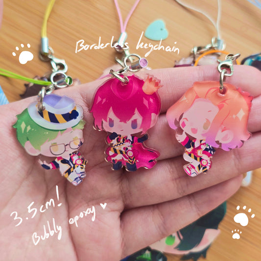 TWST - Mini Phone Charms & Stickers