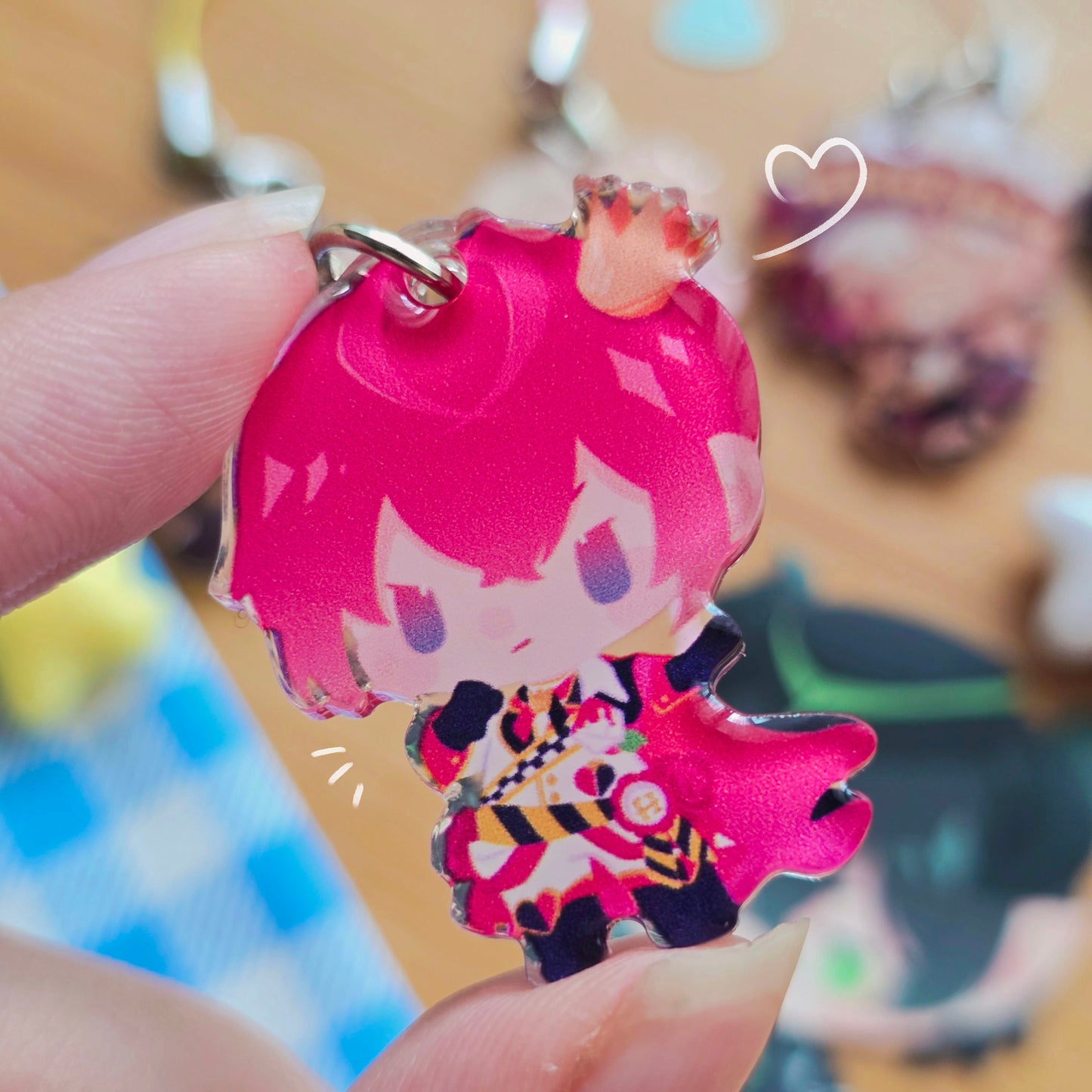 TWST - Mini Phone Charms & Stickers
