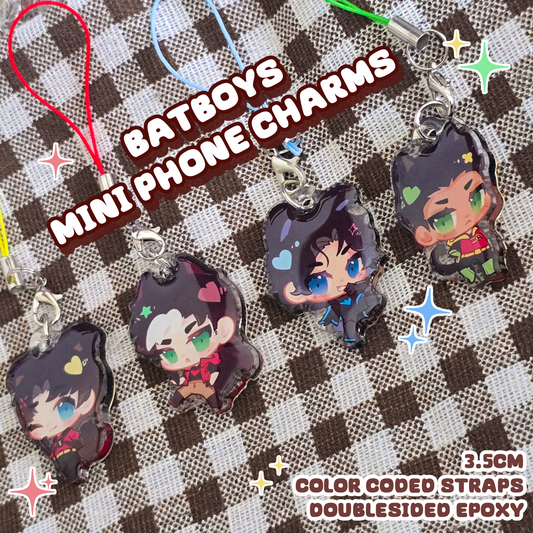 Bat Boys - Mini Phone Charms