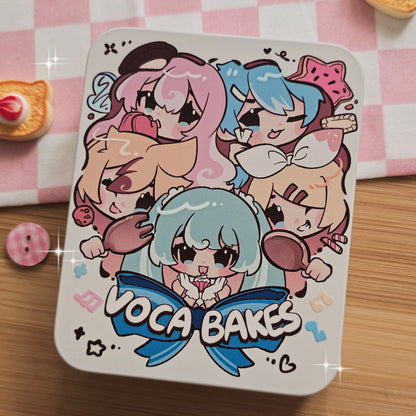 Vocaloid - Cookie Themed Embossed Wooden Pin & Magnet