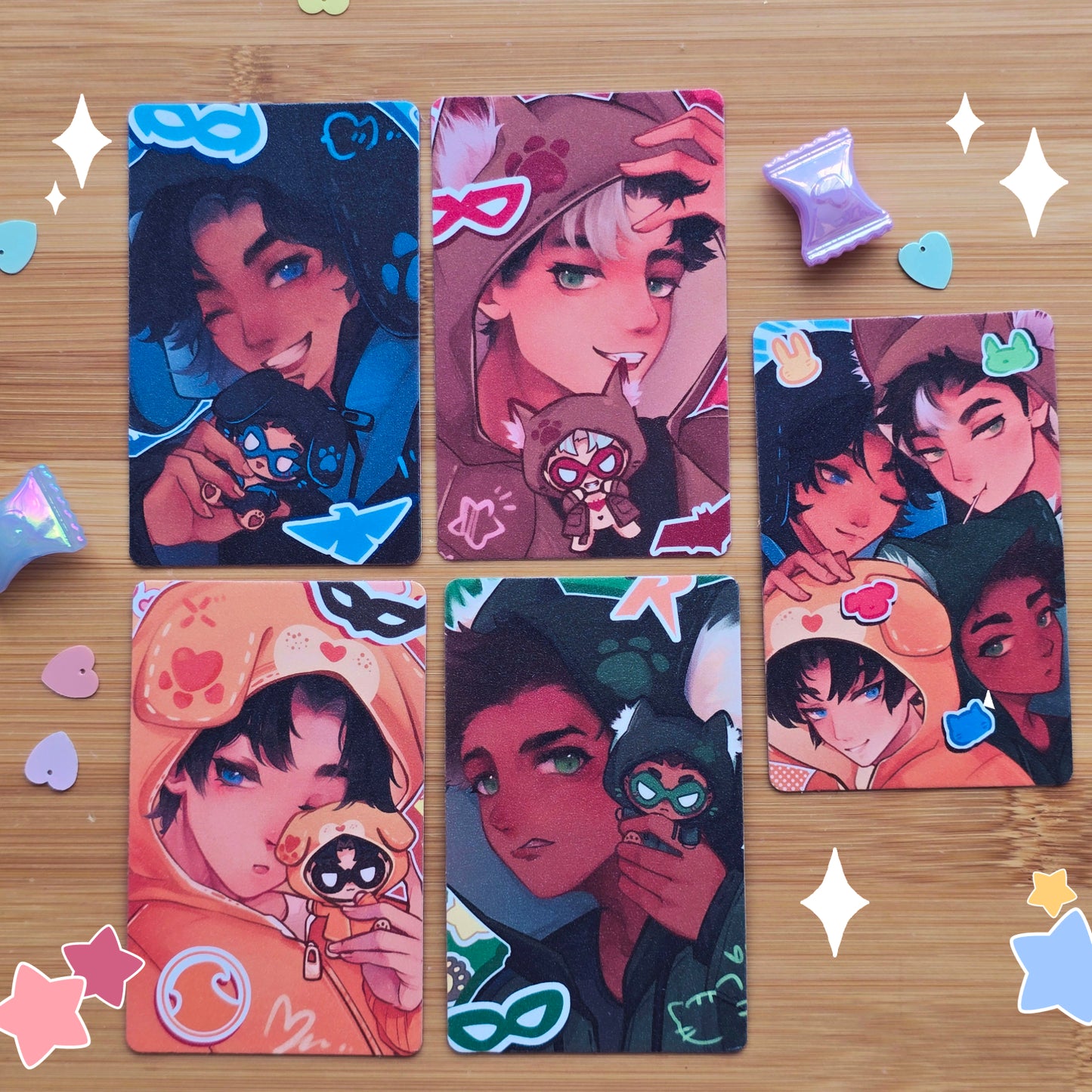 DC Batboys Pajama Photocard