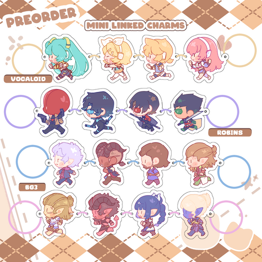 [PRE-ORDER] Mini Linked Charms