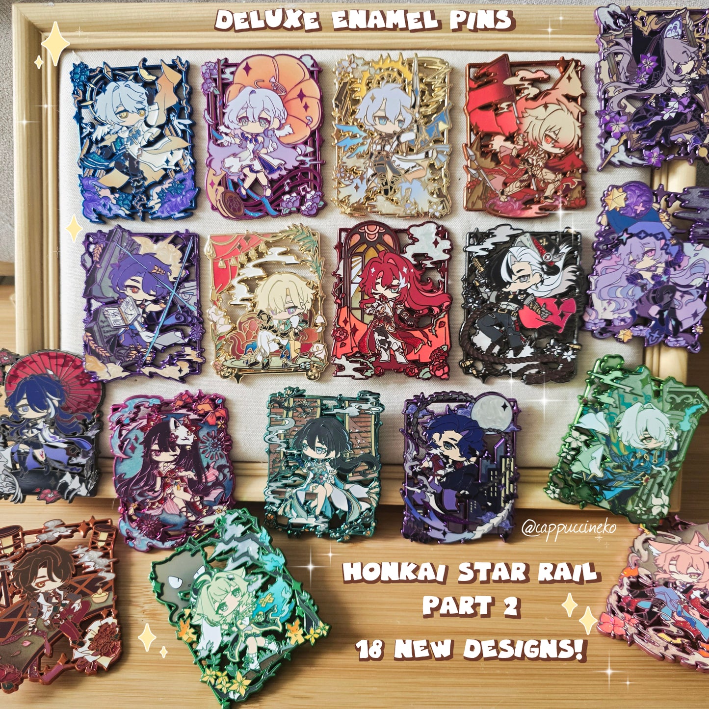 Honkai StarRail - Deluxe Pins Part 2