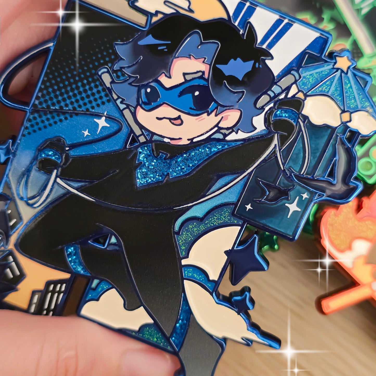 DC Batboys Deluxe Enamel Pin