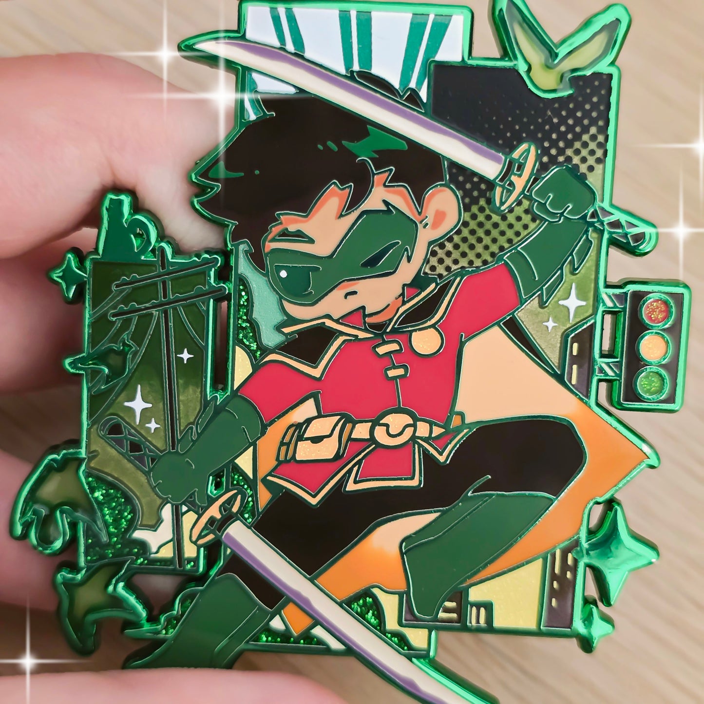 DC Batboys Deluxe Enamel Pin