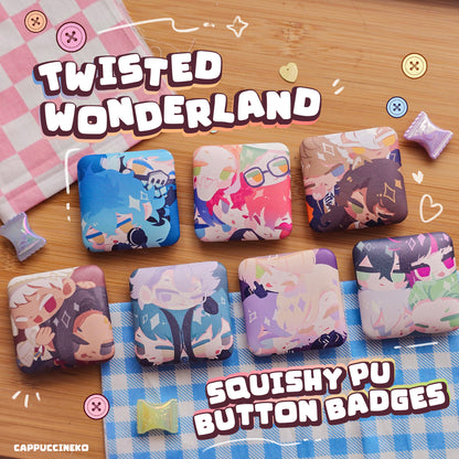 TWST - Squishy PU Button Badge