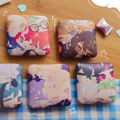 TWST - Squishy PU Button Badge