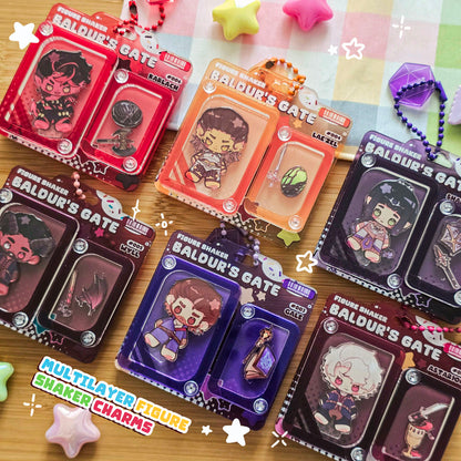 Baldur's Gate 3 - Figurebox Shaker Charms