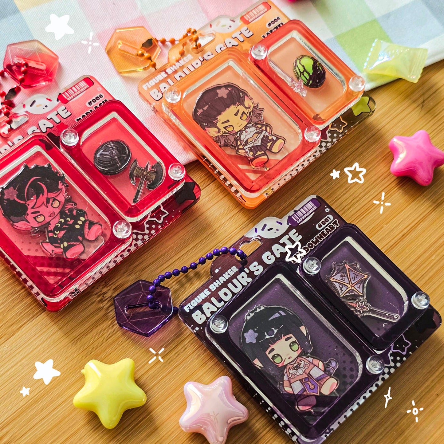 Baldur's Gate 3 - Figurebox Shaker Charms