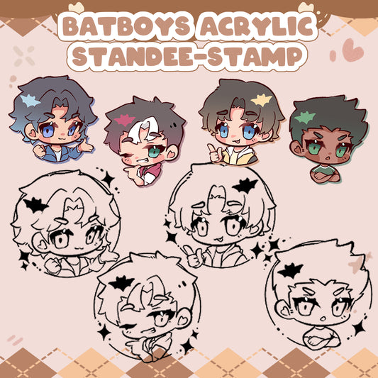 Batboys Acrylic Standee-Stamp