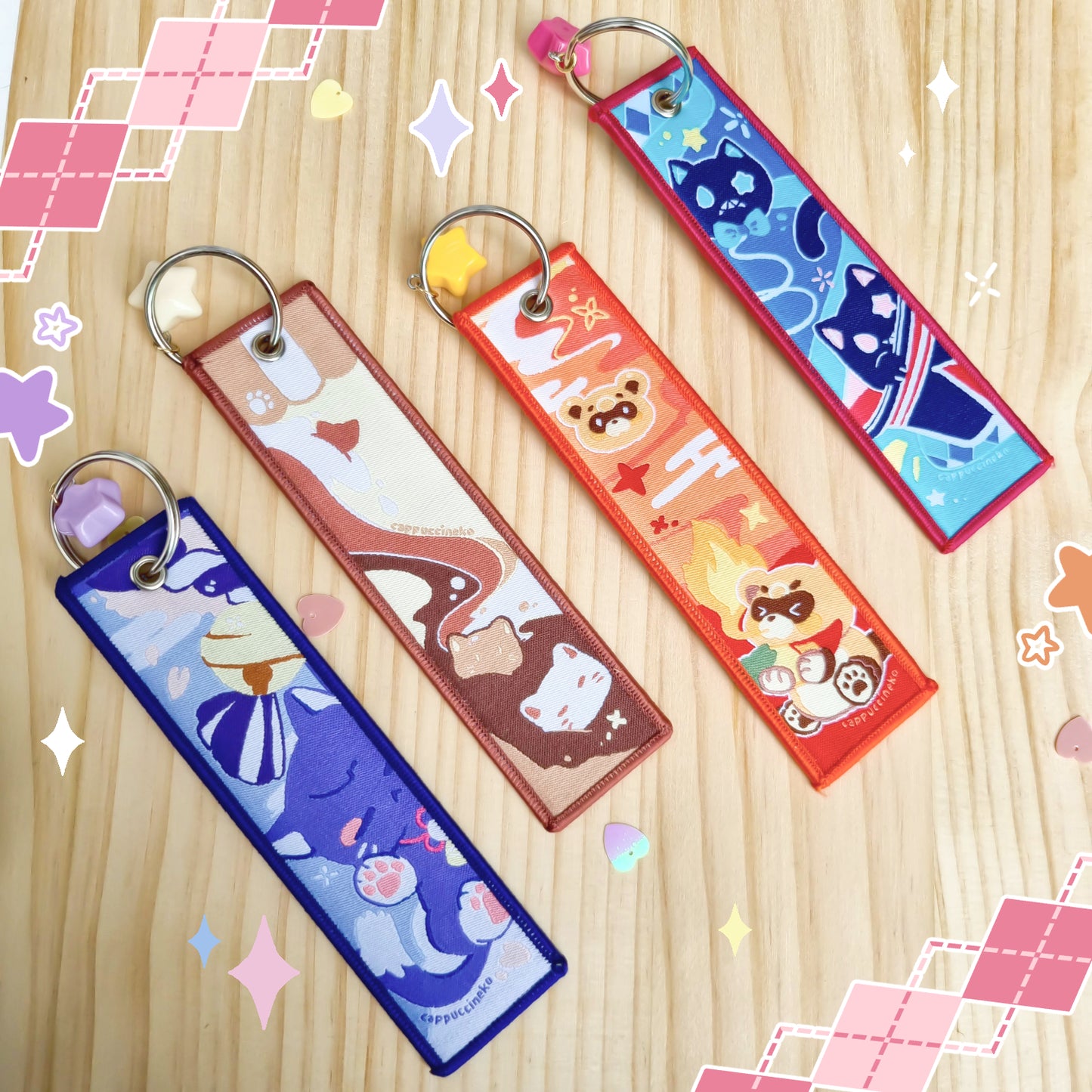 Genshin & Original - Woven Jet Tags