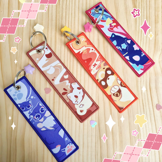 Genshin & Original - Woven Jet Tags