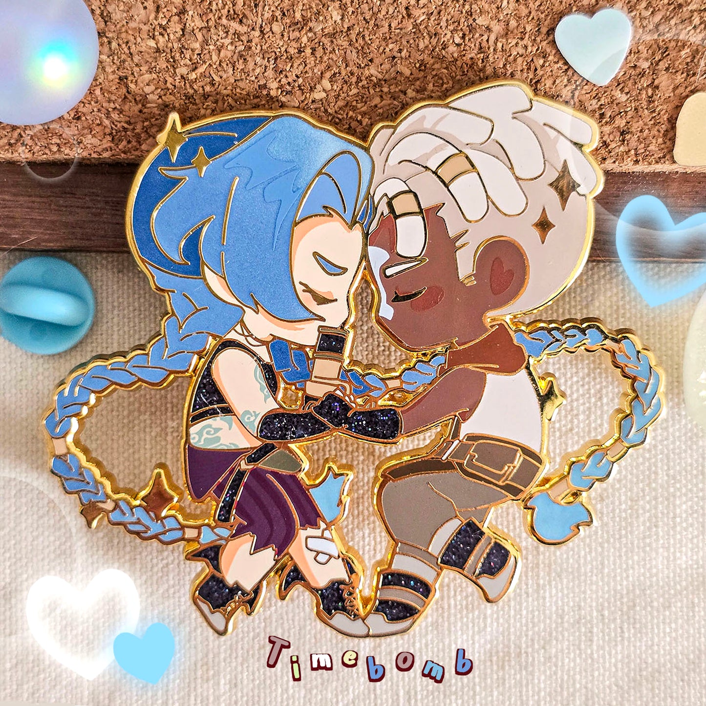Timebomb Deluxe Enamel Pin