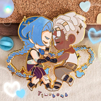 Timebomb Deluxe Enamel Pin