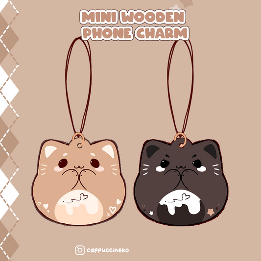 Original Mini Wooden Charm Set