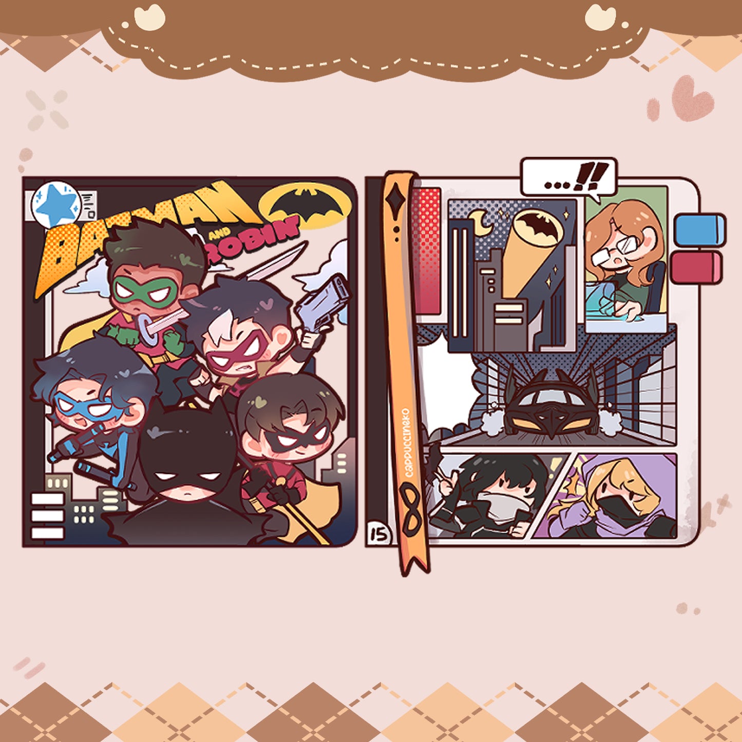 [PREORDER] Double Layer Wooden Pin/Magnet Book Series